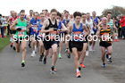 Start of the 2021 Norman Woodcock Memorial Road Relays, Gosforth Park Racecourse, Newcastle. Photo: David T. Hewitson/Sports for All Pics